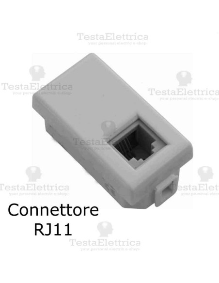 Presa Telefonica RJ11 compatibile con serie Bticino Matix 