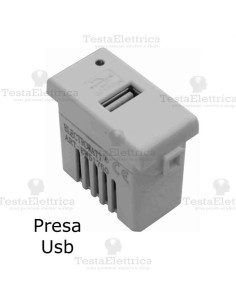 Presa USB  compatibile con serie Bticino Matix 