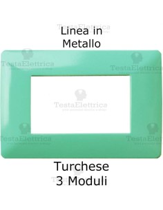 Placca in Metallo Viola compatibile con serie Bticino Matix 