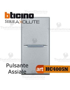 Pulsante 1P NO 10 A 250 Vac Bticino Axolute