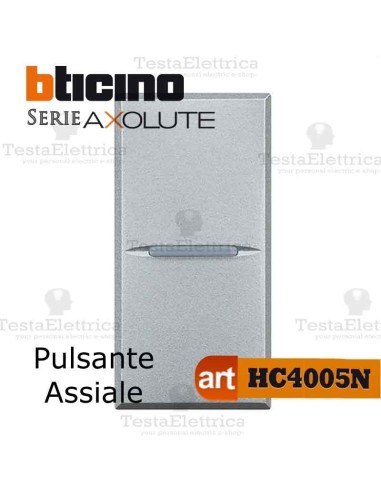 Pulsante 1P NO 10 A 250 Vac Bticino Axolute