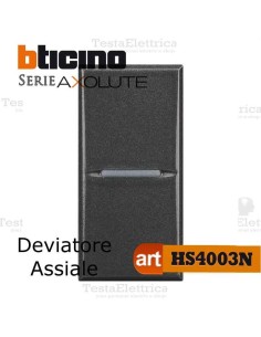 Deviatore 1P 10 AX  250 Va.c. Bticino Axolute