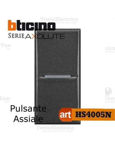 Pulsante1P 10 AX  250 Va.c. Bticino Axolute