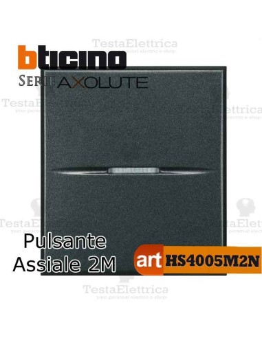 Pulsante 1P NO 10 A 250 Vac Bticino Axolute