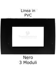 Placca PVC Avorio compatibile con serie Bticino Matix 