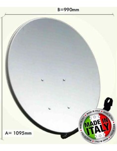 parabola 100 cm EXPORT  CBvicky completa di zanca