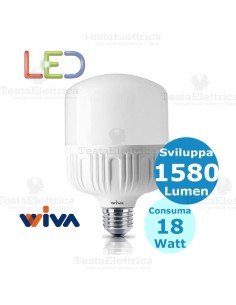 Lampadina a led hi power SL wiva 18 watt