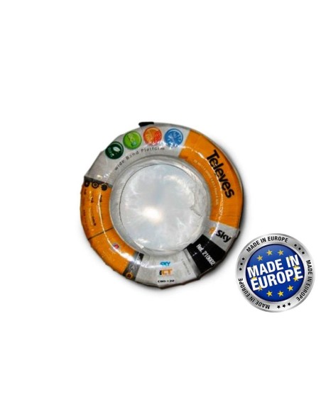 cavo tv DTT/SAT acciaio ramato 5 mm 100 Mt Televes