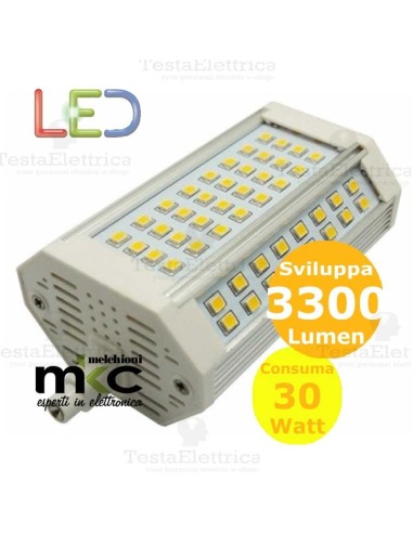 lampadina led attacco r7s potente luminosa sostituisce le alogene