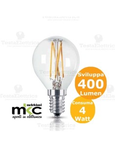 Lampadina Led a filamento 4 watt e14 MKC