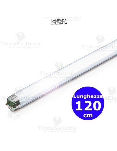 Tubo neon a led colorato 120 cm T8 G13