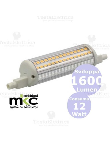 LED r7s dimmerabile 12 cm