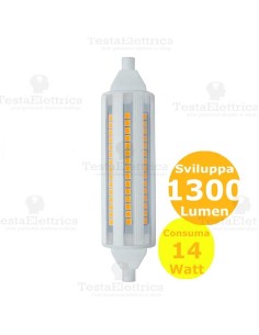 LED r7s dimmerabile 118 mm