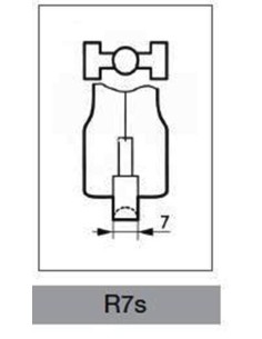 LED r7s dimmerabile 118 mm 2