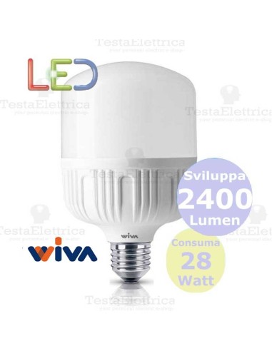 Lampadina a led hi power wiva 12100059 28W