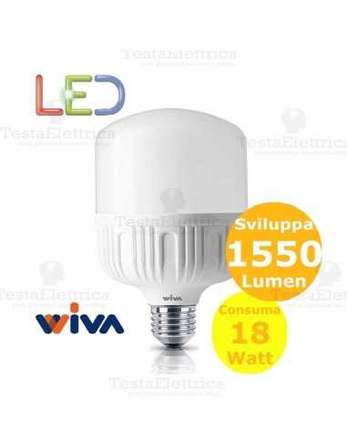 Lampadina a led hi power SL wiva 18 watt