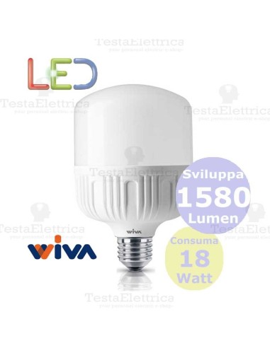 Lampadina a led hi power SL wiva 18 watt
