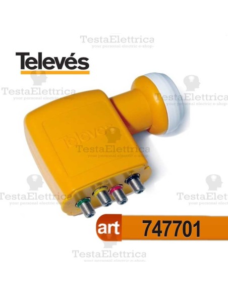 Convertitore lnb Quattro Televes 747701