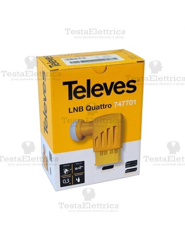Convertitore lnb Quattro Televes 747701