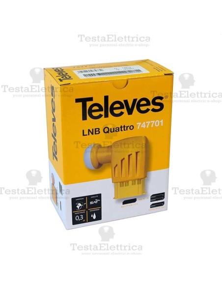Convertitore lnb Quattro Televes 747701