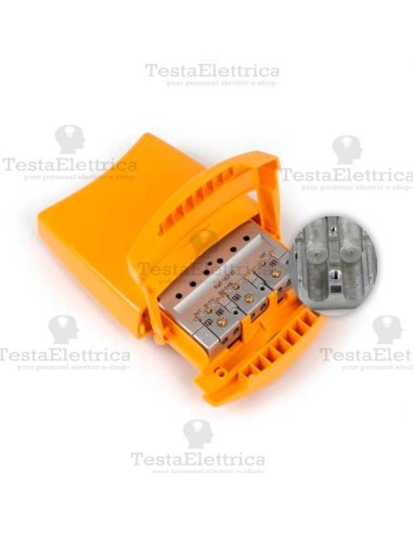 Miscelatore da palo VHF UHF UHF Televes con passaggio di corrente