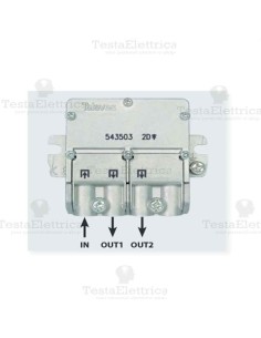 Mini Divisore 5...2400 MHz 2 uscite Televes 2