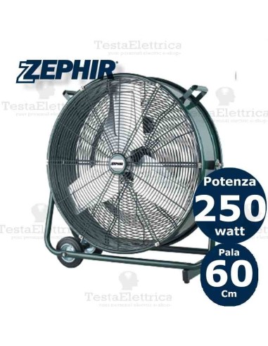 Ventilatore industriale con ruote ZDF60CM Zephir