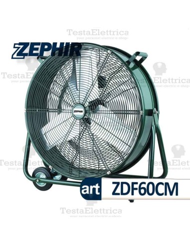 Ventilatore industriale con ruote ZDF60CM Zephir