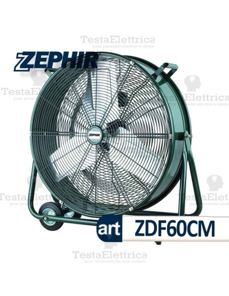 Ventilatore industriale con ruote ZDF60CM Zephir