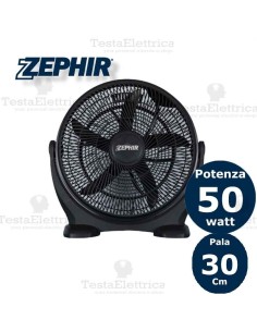 Ventilatore da tavolo/ parete ZBF03CM Zephir