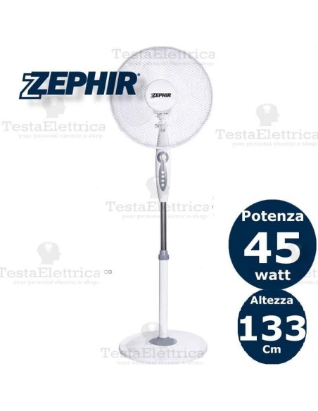 Ventilatore Piantana Base tonda PBA41TM Zephir