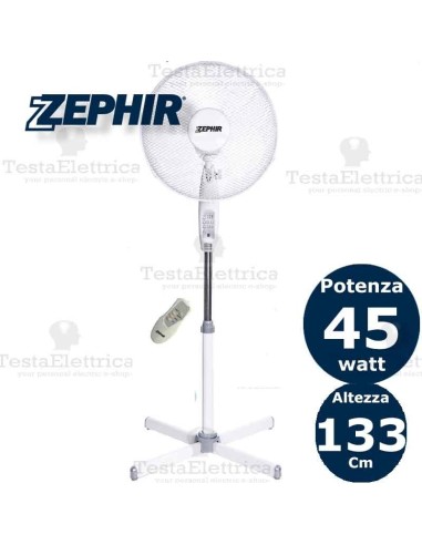 Ventilatore Piantana con telecomando PBL42TLC Zephir