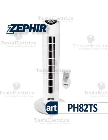 Ventilatore Torretta con telecomando PH82TS Zephir