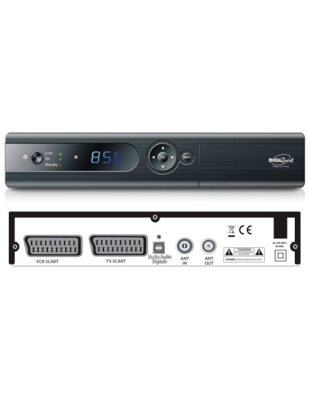 Decoder Digitale Terrestre con lettore scheda DigiQuest