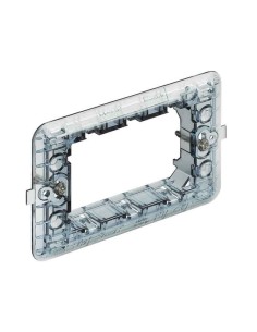 Placca in Metallo Ciliegio Chiaro compatibile con serie Bticino Matix  2