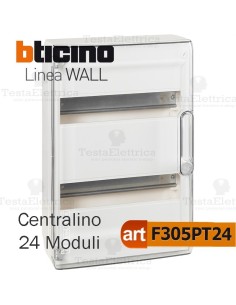Centralino da parete serie wall F305PT24  24 moduli Bticino 