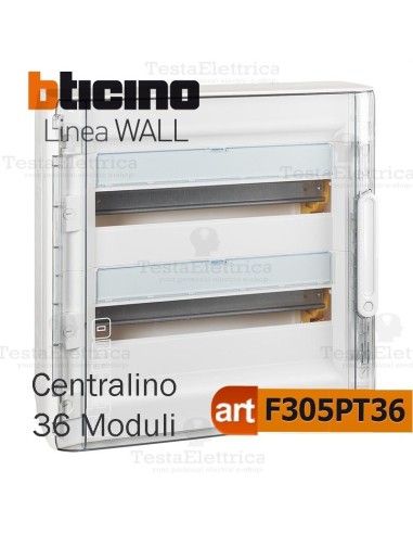 Centralino da parete serie wall F305PT36  36 moduli Bticino 