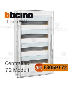Centralino da parete serie wall F305PT72  72 moduli Bticino 