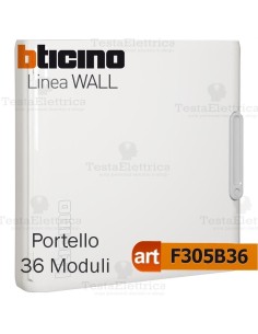Portello bianco per Centralino da parete 36 Moduli serie Wall Bticino