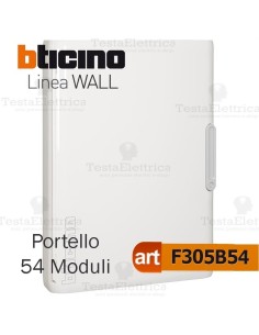 Portello bianco per Centralino da parete 54 Moduli serie Wall Bticino