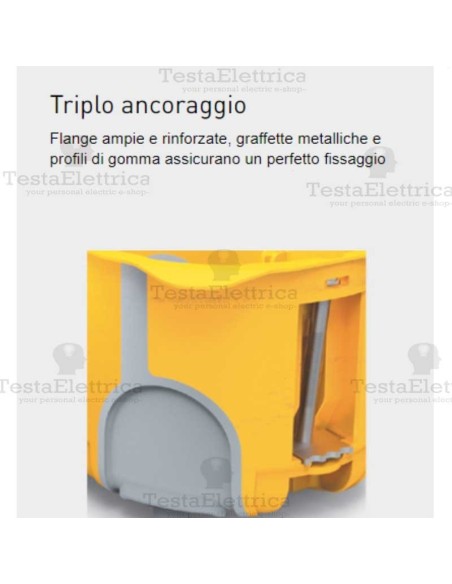 Scatola da incasso cartongesso portafrutti 4 moduli PB504N bticino