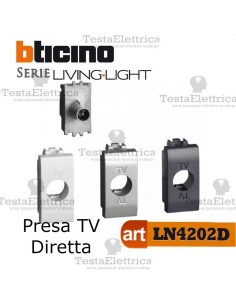 Presa TV-SAT diretta Bticino LivingLight