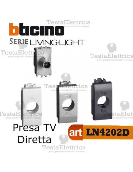 Presa TV-SAT diretta Bticino LivingLight