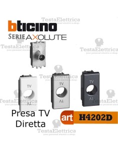 Presa TV-SAT diretta Bticino Axolute
