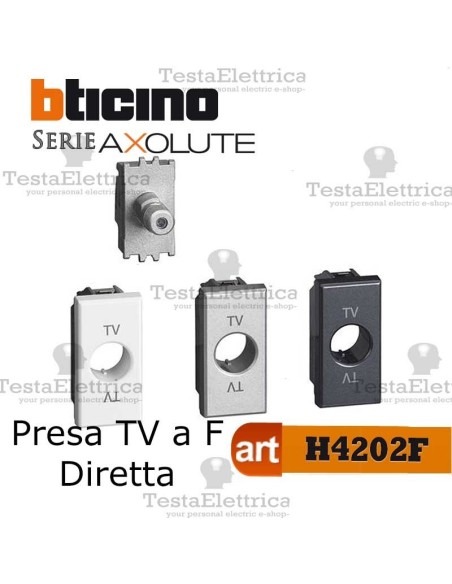 Presa TV-SAT diretta Bticino Axolute