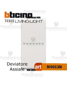 Deviatore assiale 1P  Antracite Bticino LivingLight