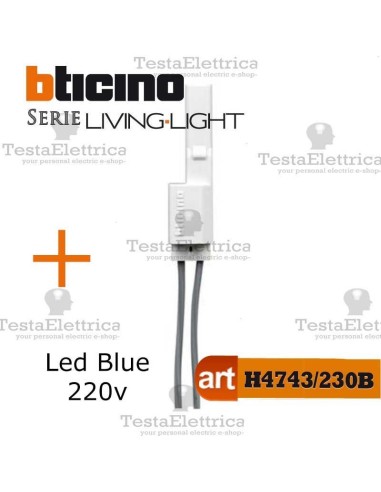 Deviatore assiale 1P  Bianco Bticino LivingLight
