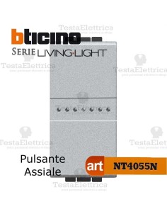 Pulsante assiale 1P  Tech Bticino LivingLight