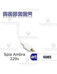 lampadina Ambra 220 volt per moduli Basculanti master e Bticino