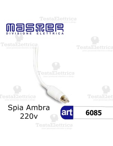 lampadina Ambra 220 volt per moduli Basculanti master e Bticino